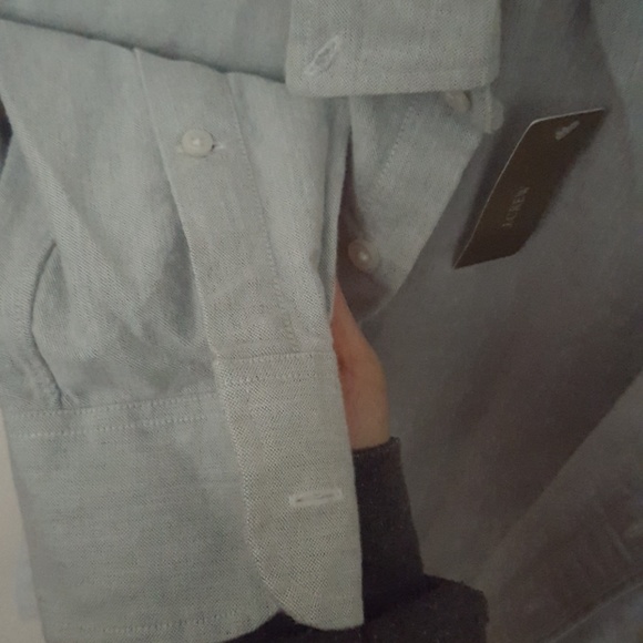 J Crew Collared Slim Top - Picture 3 of 3